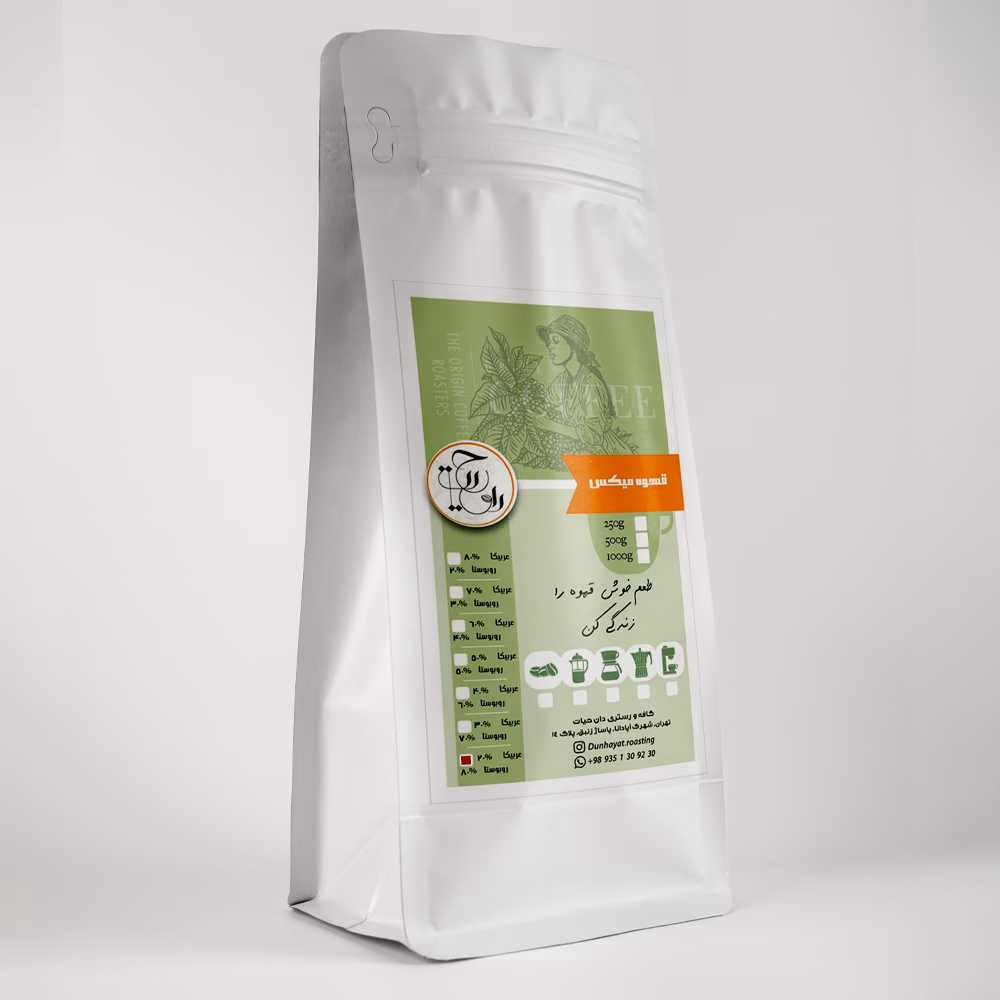 قهوه میکس (۸۰ روبوستا)